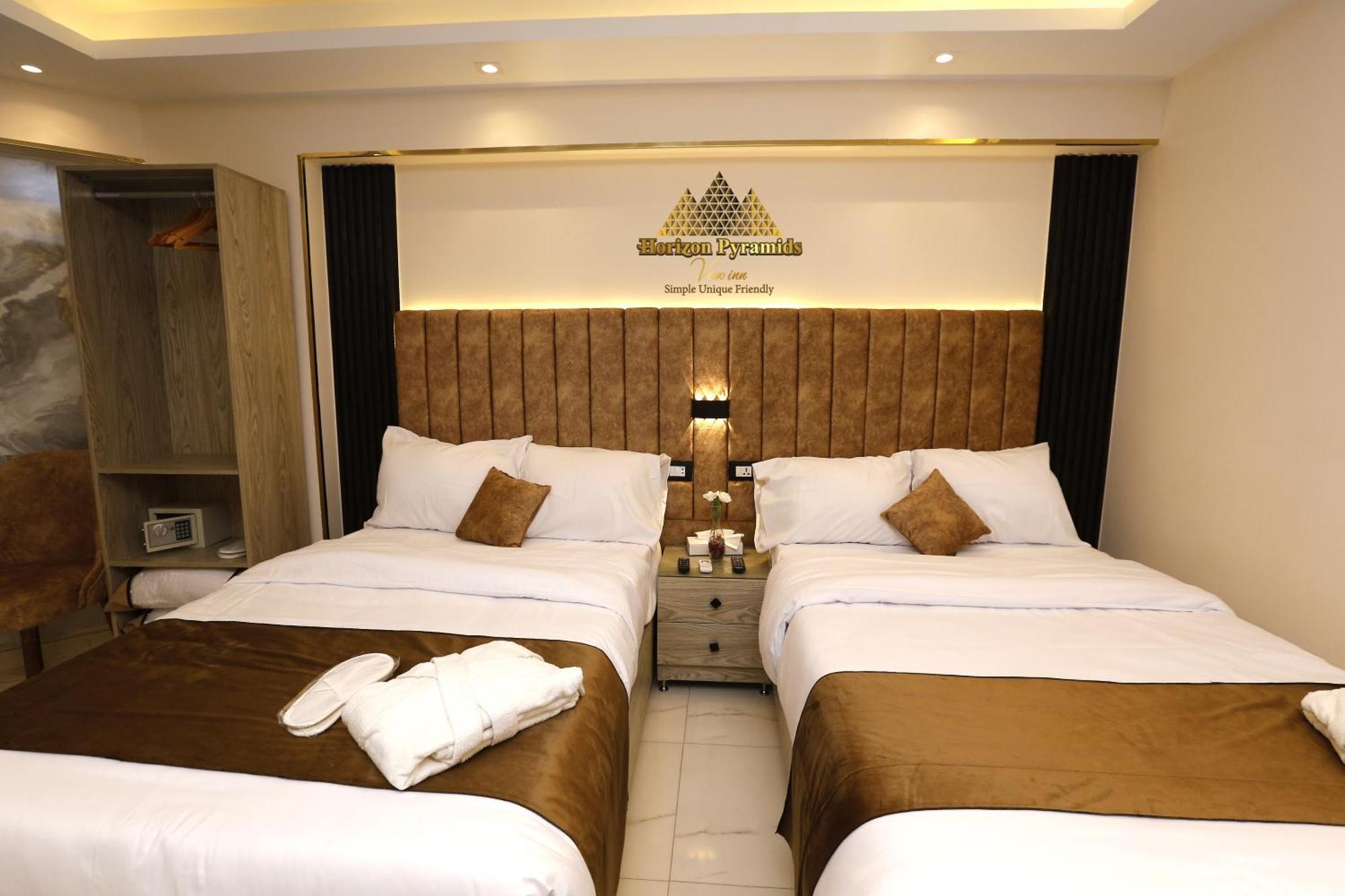 Horizon Pyramids View Inn Kafrat al Jabal Bagian luar foto